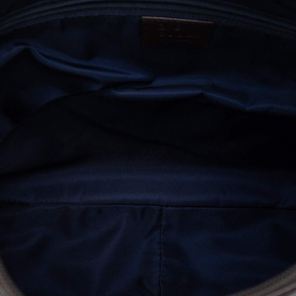Pre-Loved Gucci Canvas Web Shoulder Bag - Picture 4 of 7